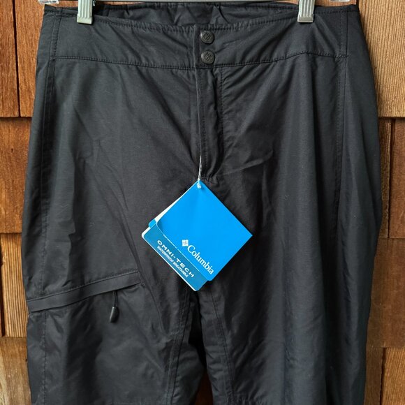 NWT Columbia Black Bugaboo Omnitech Snow/Ski/Snowboard Pants in Women's Small - Picture 2 of 13